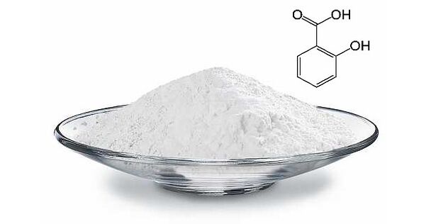 Keramin contém ácido salicílico