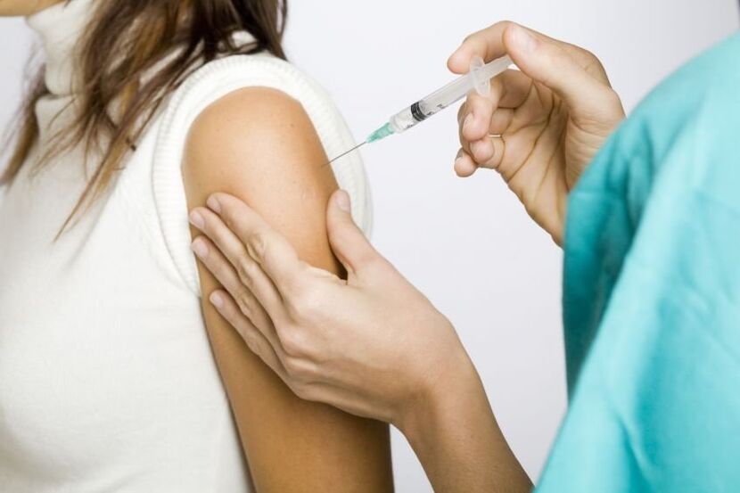 A injeção antiviral é uma forma eficaz de prevenir doenças