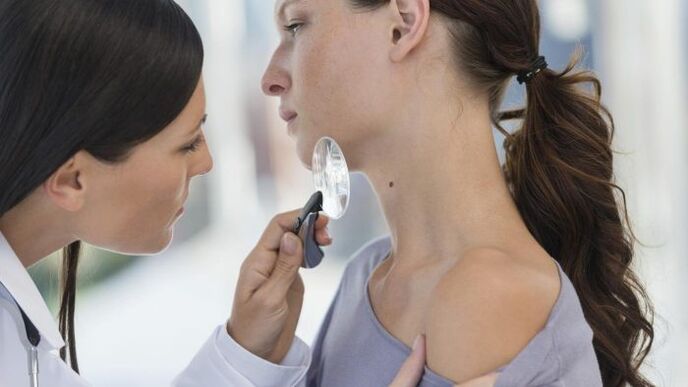 o médico determina o tipo de papiloma no pescoço